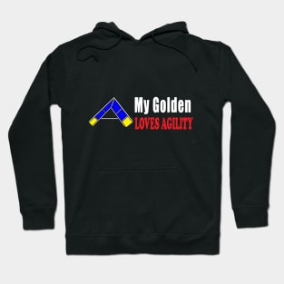 Dog agility Golden retriever - My Golden Loves Agility Hoodie